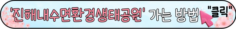 진해 군항제 벚꽃 명소 추천코스 베스트 6