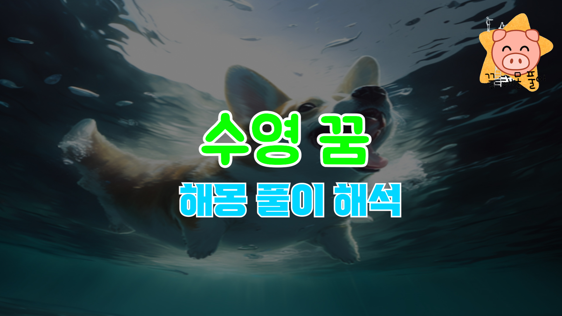  수영하는 꿈 해몽 풀이 해석(땅, 강, 호수, 귀신, 옷, 다른이, 더러운)