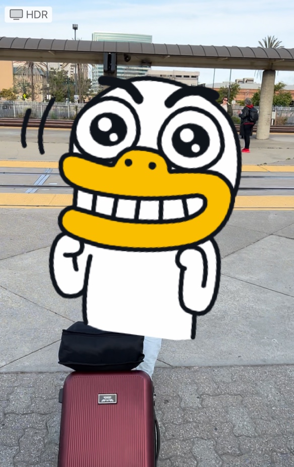 플랫폼 - 선로를 건너지 마십시오!