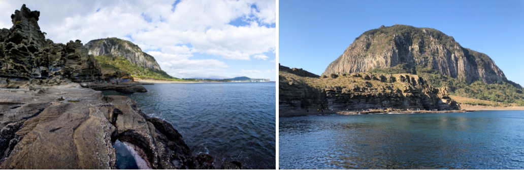 제주도 용머리해변 사진