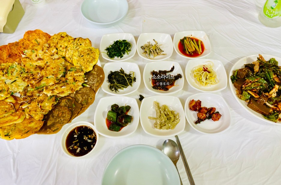 공주 동학사 맛집 동화식당