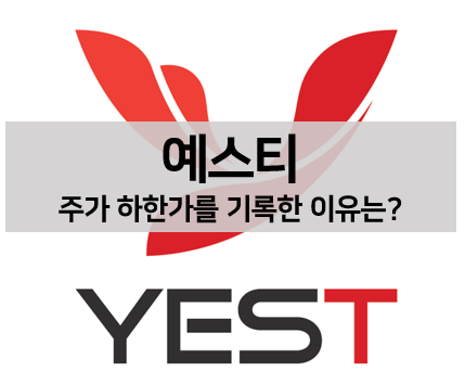  [주식 볼펜c️]  예스티 주가 하한가 기록한 이유 알아보기