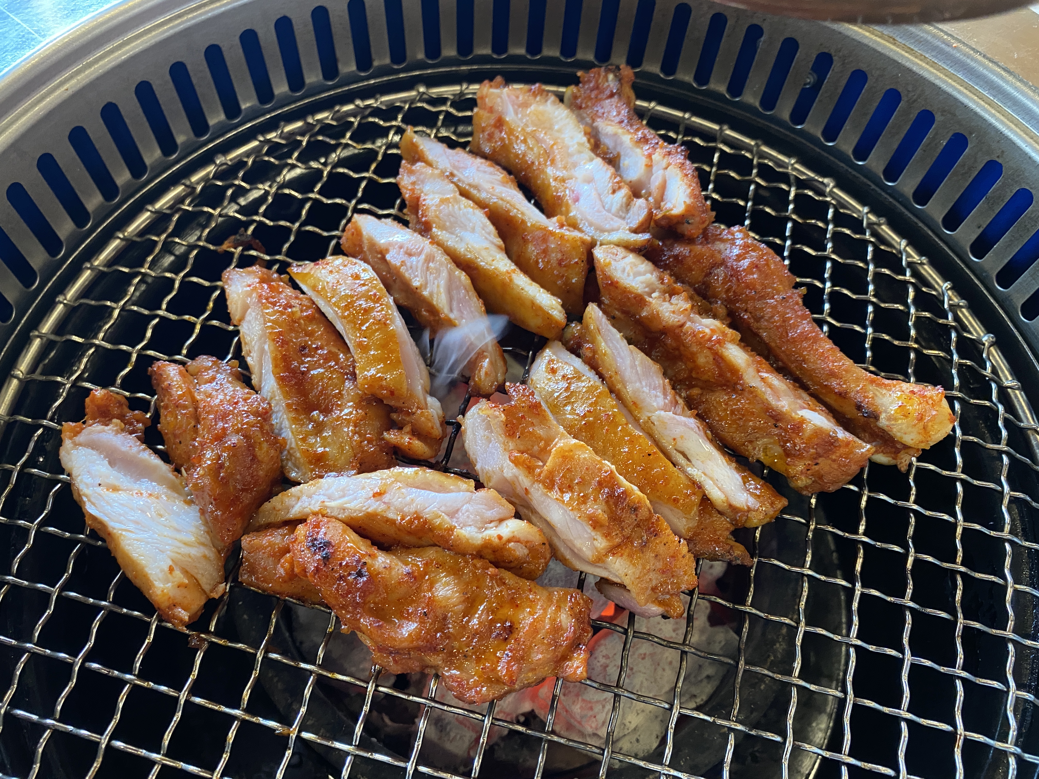 물놀이 후 숯불닭갈비는 못참지! 양주 Cc, 가평 맛집 '양양막국수 숯불닭갈비' 내돈내산 후기