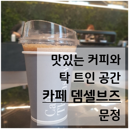  카페 뎀셀브즈 문정, 사케라또가 맛있는 쾌적한 카페