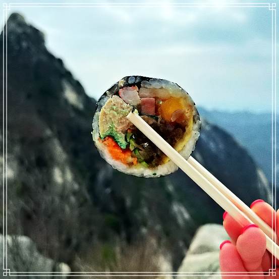 생방송 오늘저녁 구운 천일염 소금 김밥 맛집