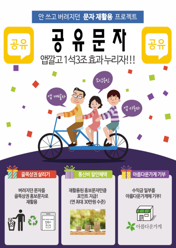  진짜 돈되는 앱테크 문자공유하고 핸드폰비 절약해봐요