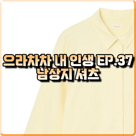  으라차차 내 인생 37회 남상지 셔츠 :: 코텔로 버터 옐로우 크롭 셔츠 : 서동희 패션