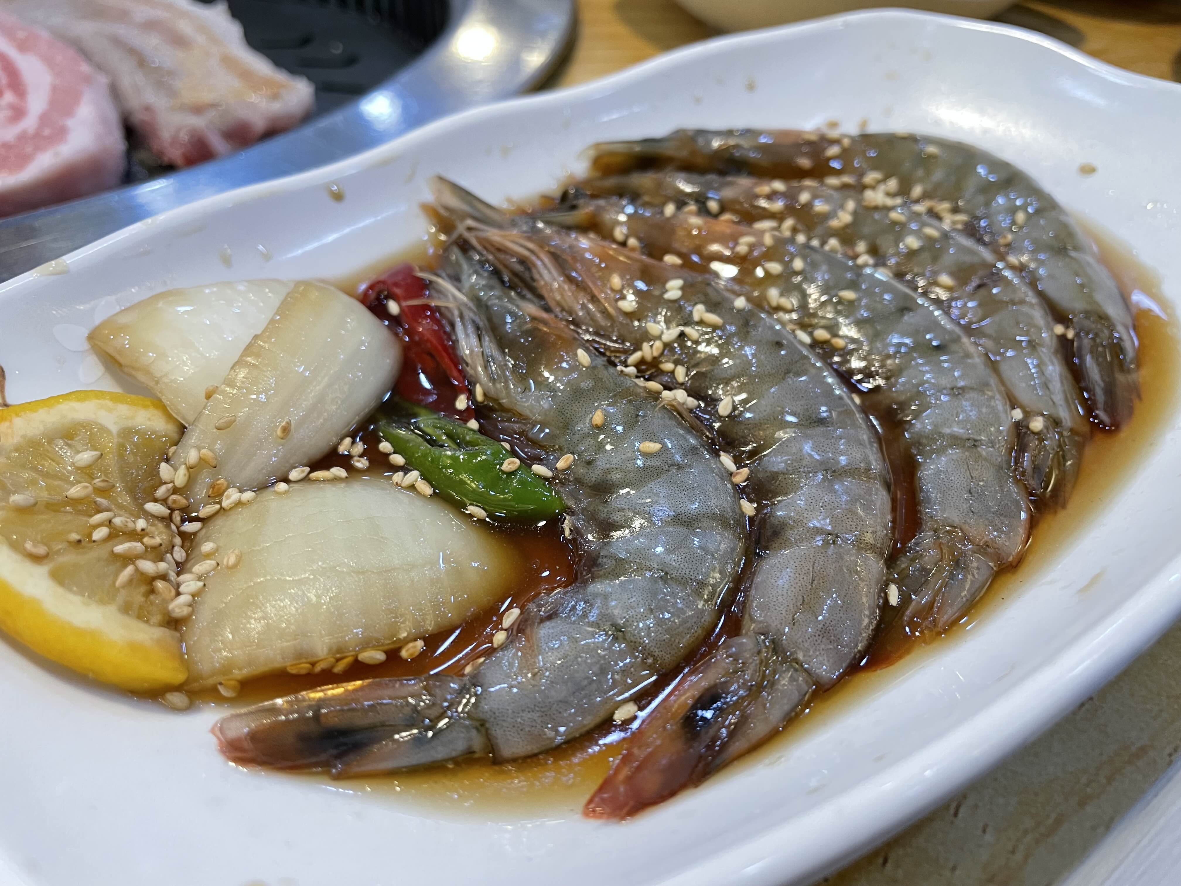 기본으로 제공되는 새우장