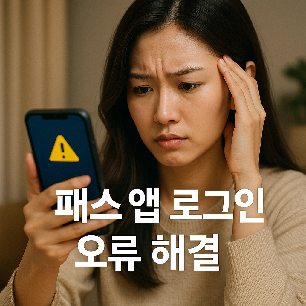 패스 앱 로그인 안 될 때 해결하는 완벽 가이드 2025