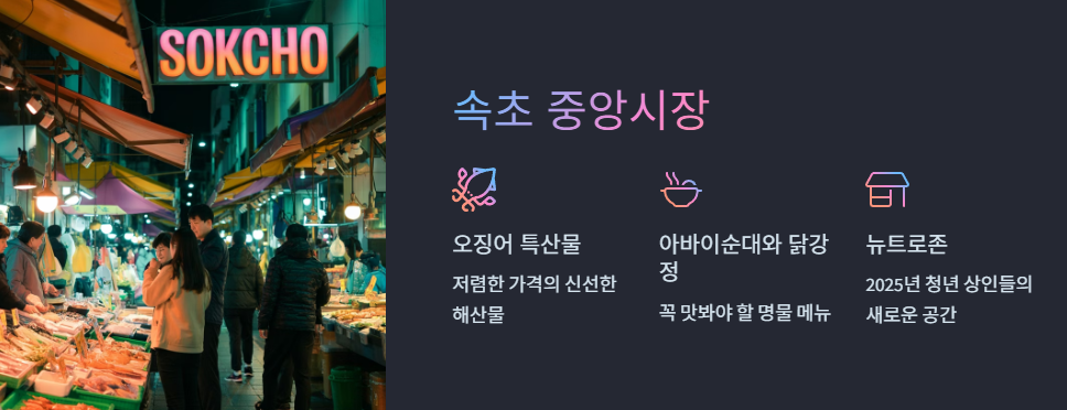 속초 중앙시장