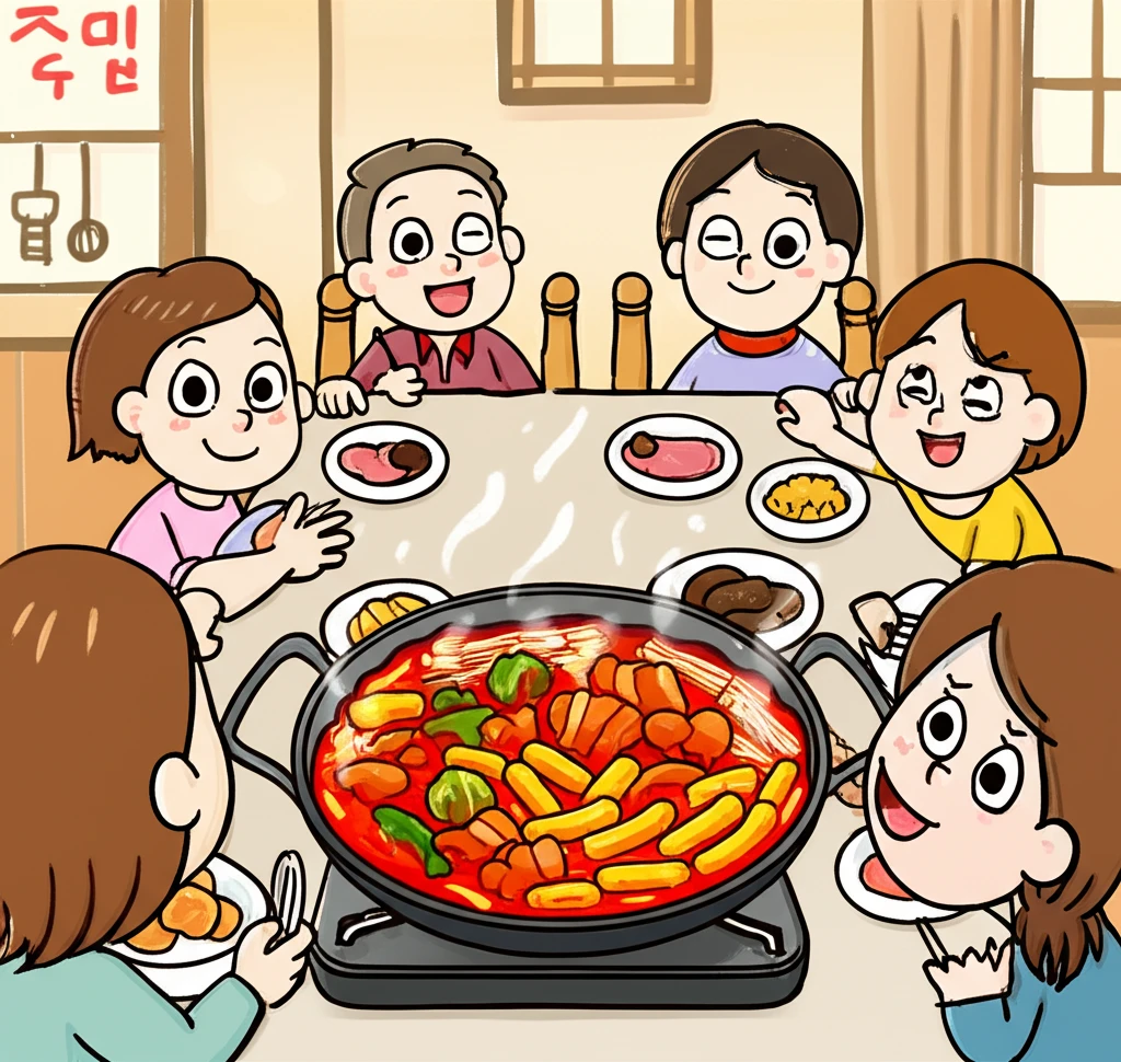 캠핑 필수템! 올마레 닭갈비 떡볶이 