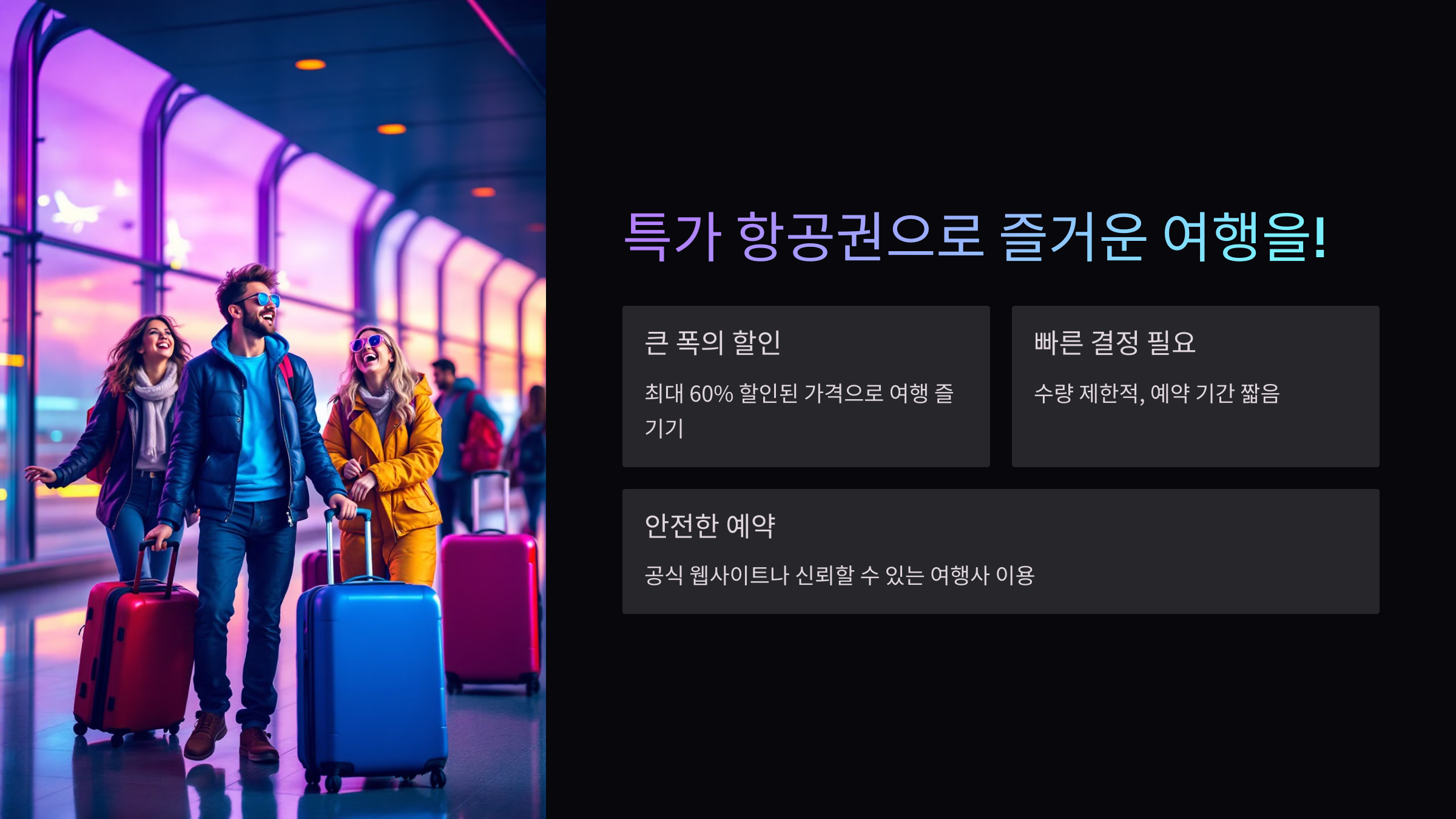 항공권 특가