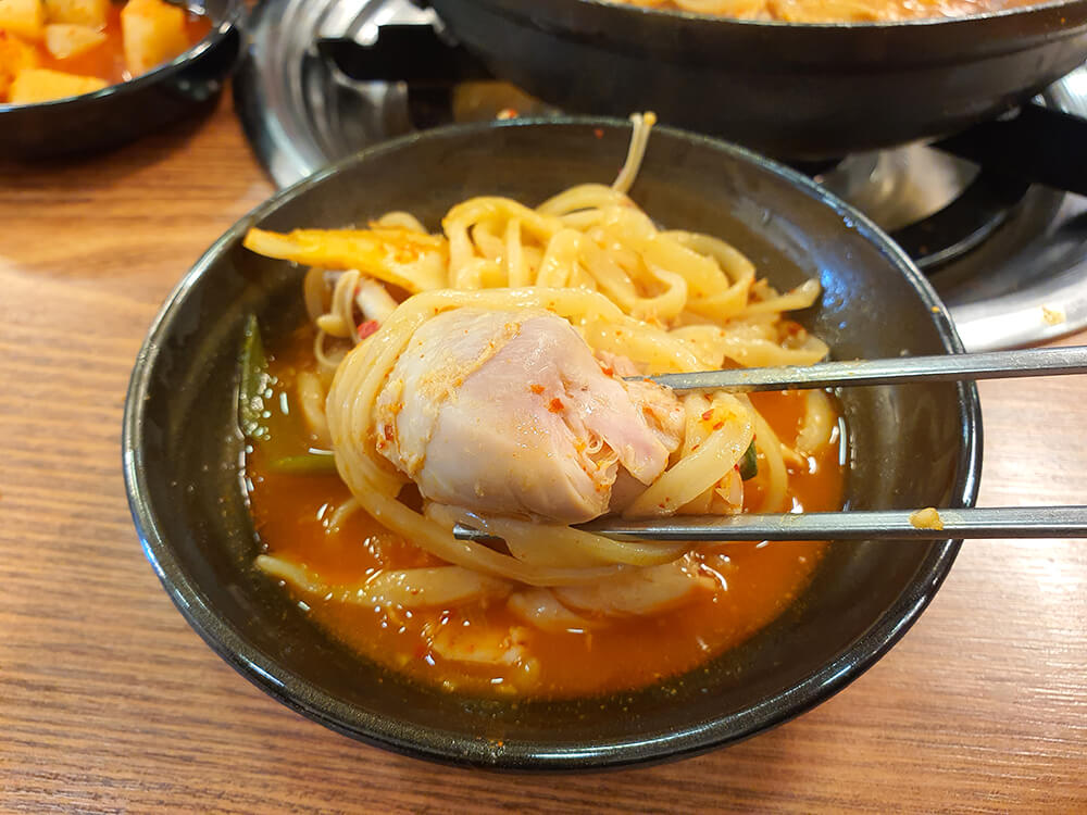 성남 중앙시장 수미식당- 닭한마리얼큰칼국수11