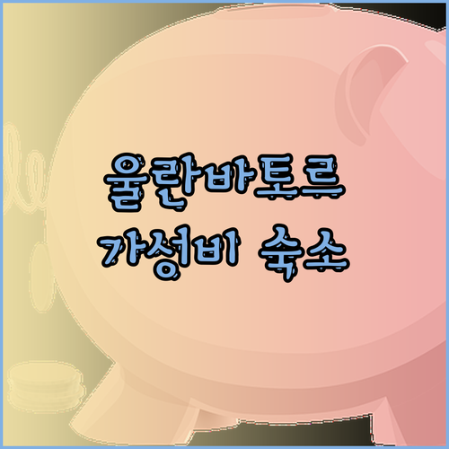 자야 게스트 하우스 울란바토르 가성비