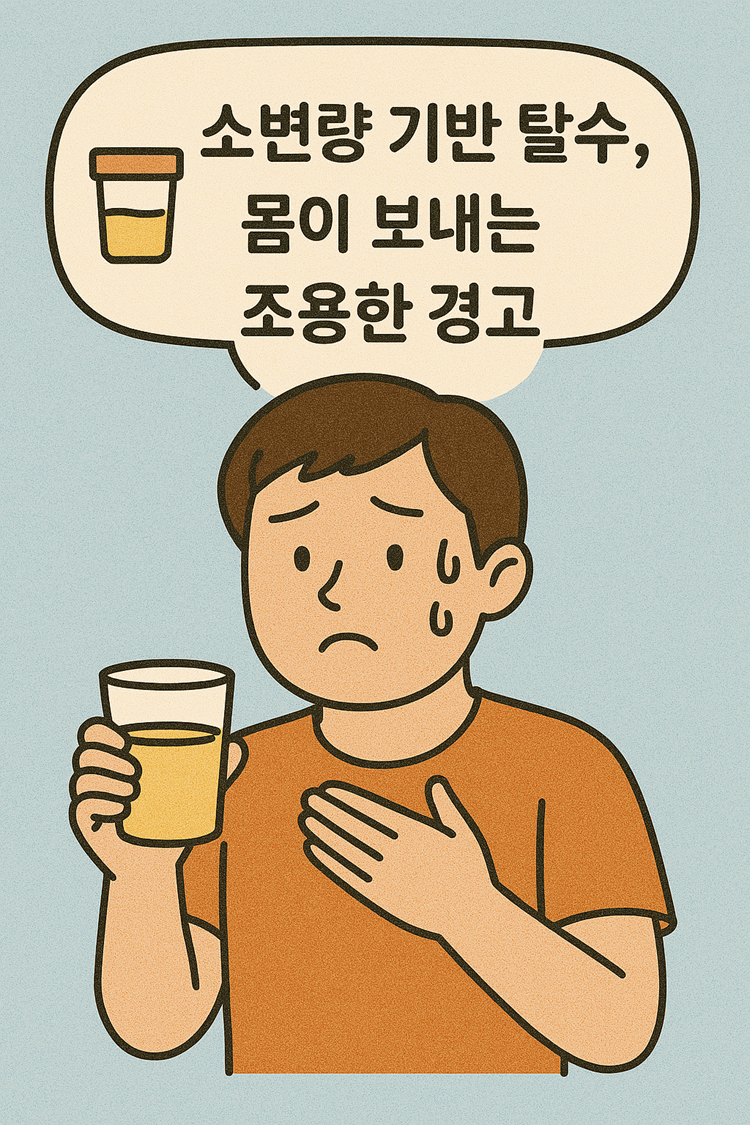 소변량 기반 탈수, 몸이 보내는 조용한 경고