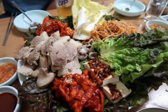 굴보쌈 달인