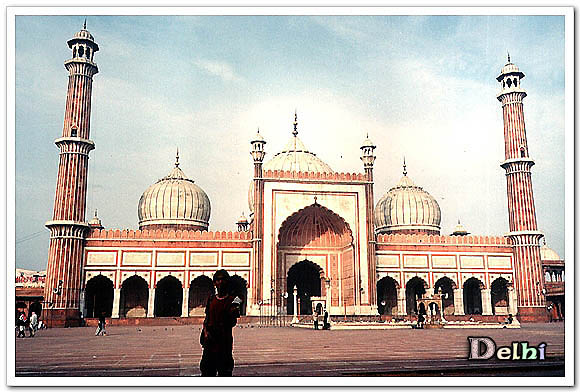 건축광 샤자한의 또다른 걸작 Jama Masjid