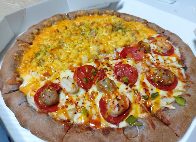 유로코 반반 피자