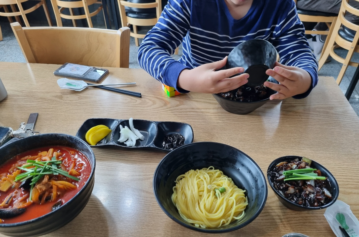  평택 고덕 짬뽕나무 메뉴 간짜장 뜻과 칼로리