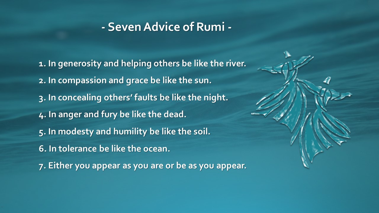 Seven&nbsp;Advice&nbsp;of&nbsp;Rumi&nbsp;-&nbsp;루미의&nbsp;7가지&nbsp;교훈(충고)