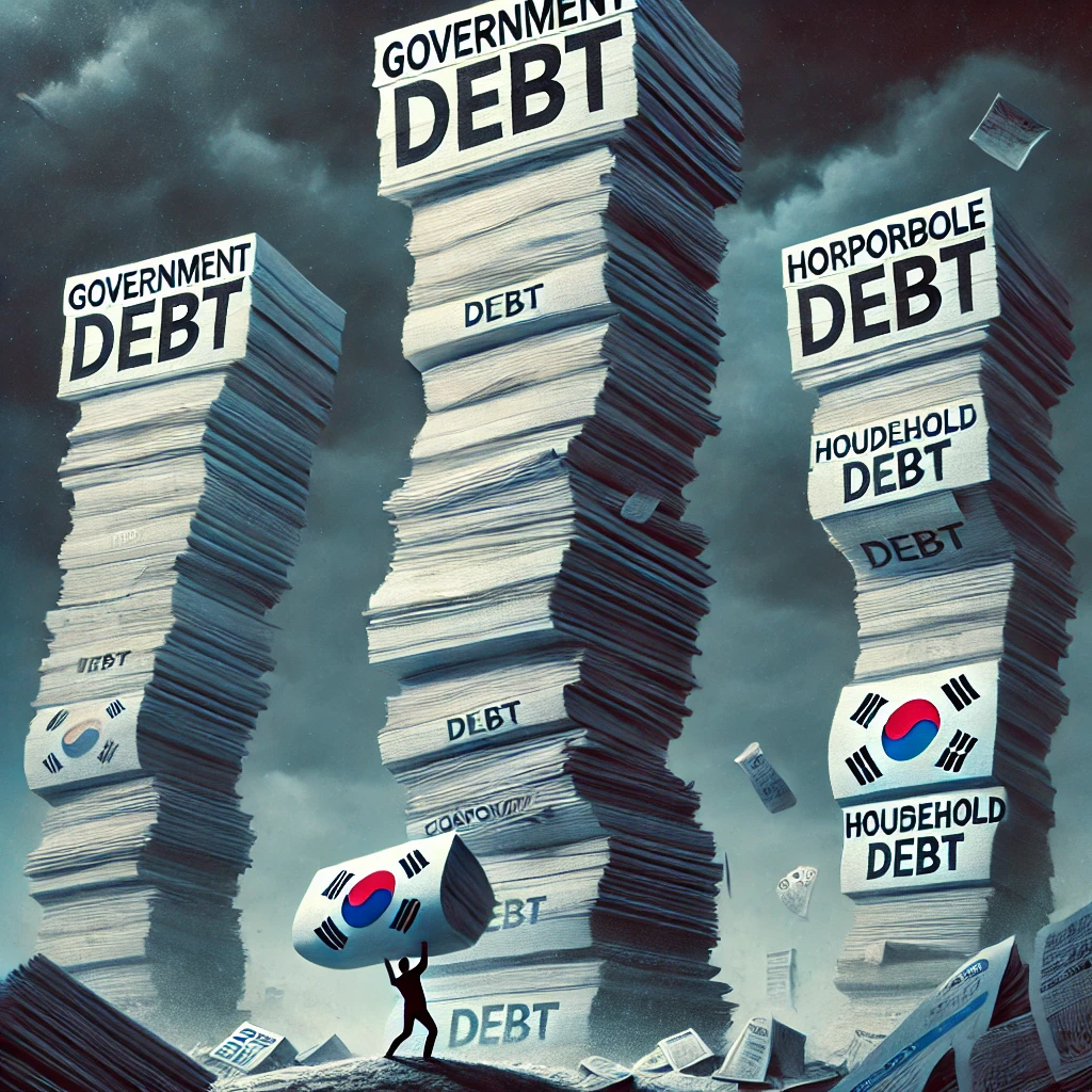 대규모 국가 부채 이미지