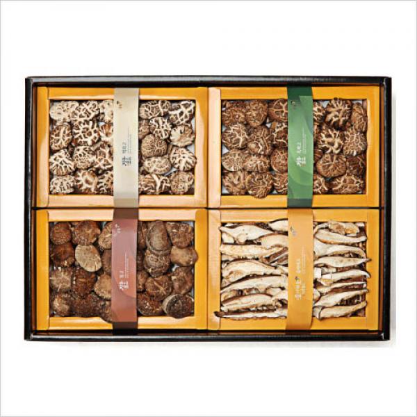  숲이키운_장흥표고 백화고혼합특선(백화고150g/흑화고150g/동고150g/슬라이스100g)]