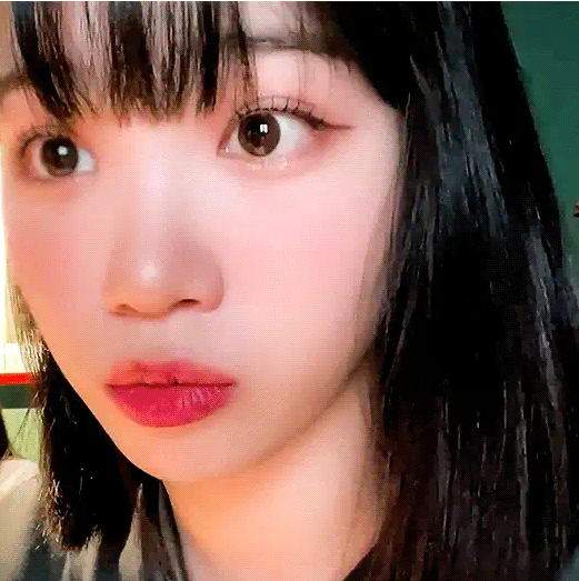  르세라핌 채원 얼굴 클로즈업 움짤 mp4