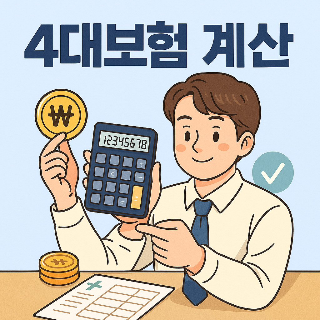 2025년 4대보험 계산기