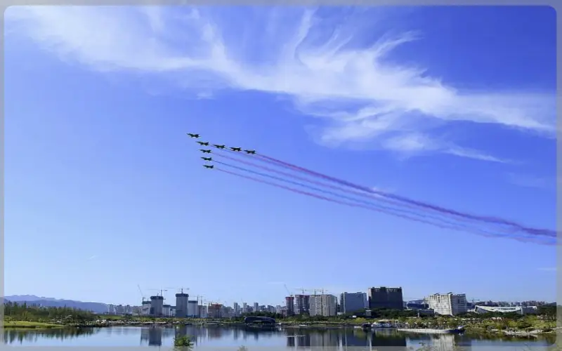 세종 축제 블랙 이글스