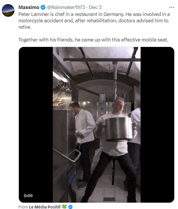 장애 요리사의 기발한 아이디어 ㅣ 존경하고 싶은 남자 VIDEO: Chef's idea! ㅣ Dear men! Chef's idea! l Dear men!