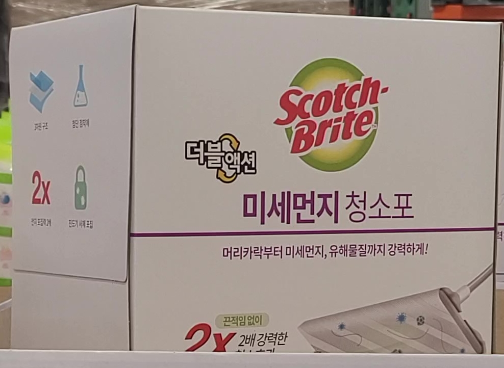 스카치브라이트 미세먼지청소포2