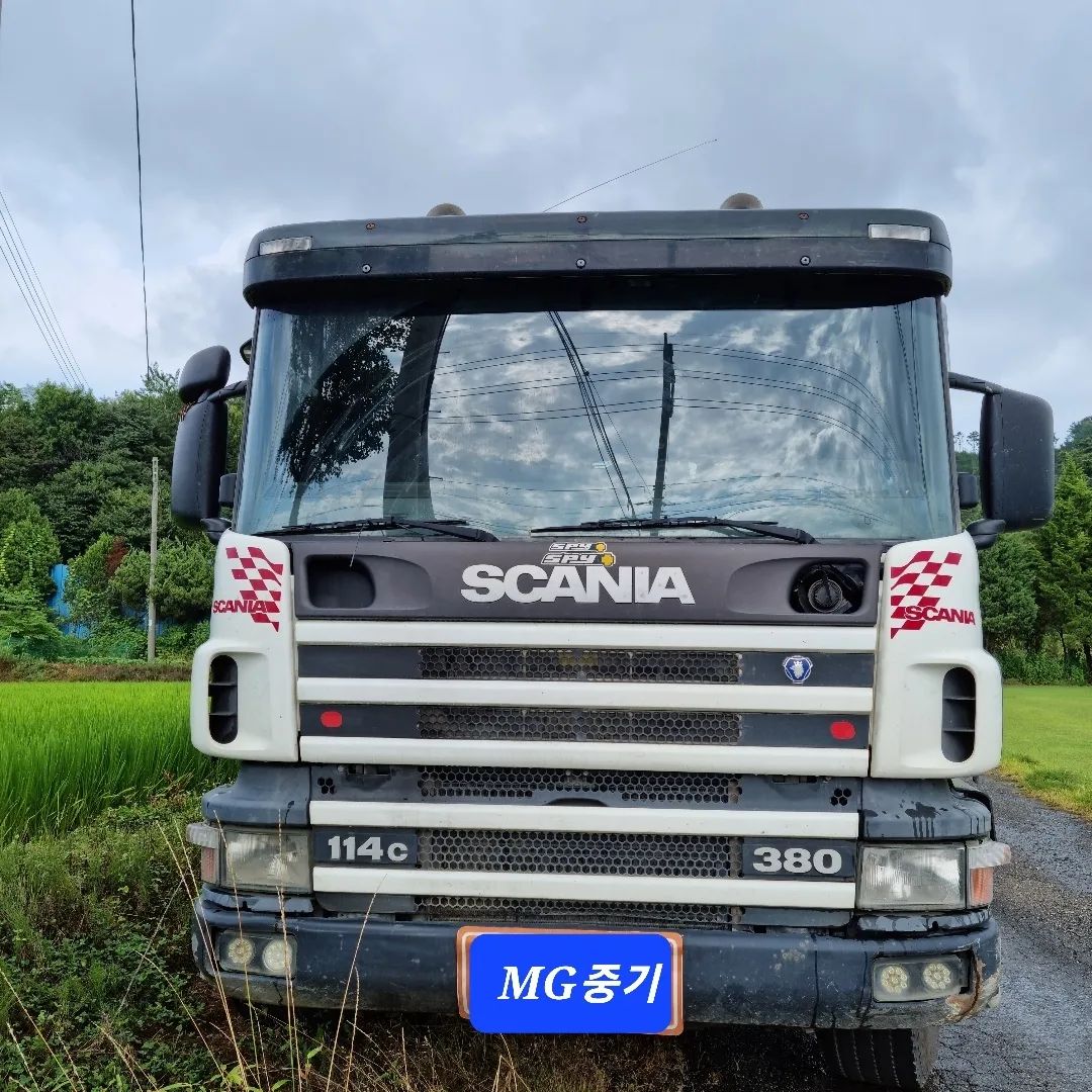  덤프트럭 스카니아 Scania 380 24.5톤 2004년식 1000만원 판매합니다
