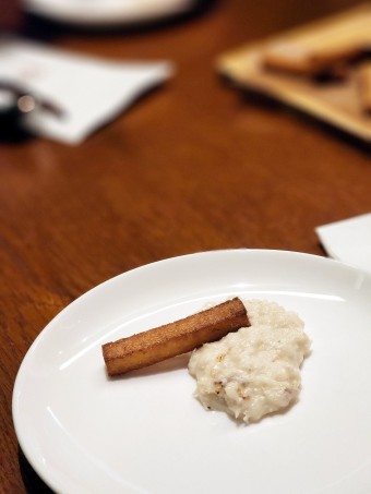 바칼라 치킨스테이크 부추페스토 이탈리아음식