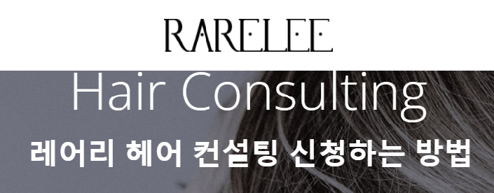  <레어리>컨설팅 종류 및 신청 방법