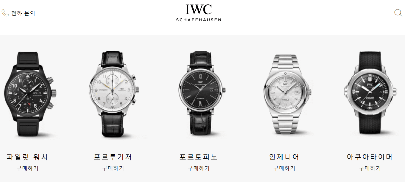 IWC 샤프하우젠 (IWC Schaffhausen)