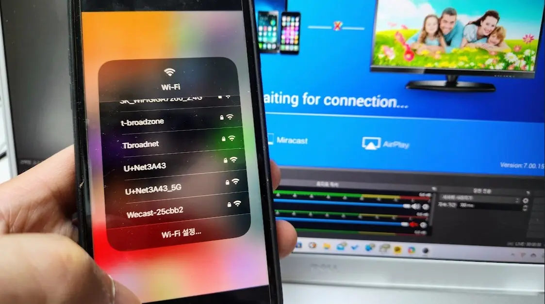 아이폰 무선 미러링 용도로 구입한 WeCast 동글 사진9