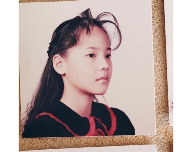  "5학년 때"…유진, 깜찍 과거 사진