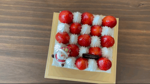 조선델리 더 부티크 - 딸기 생크림 케이크 모양 영상