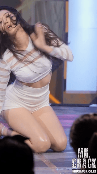  허벅지 광택 다혜 - 24시간이 모자라 커버 무대 움짤