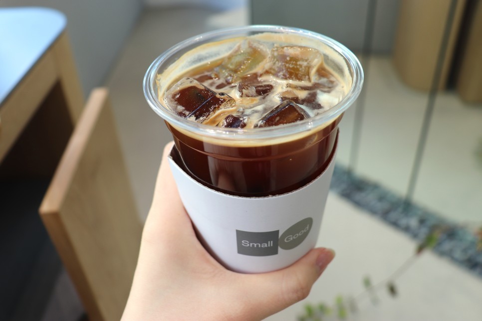 커피숍 스몰굿커피 동의대점 너티밀크가 맛있던 부산 5