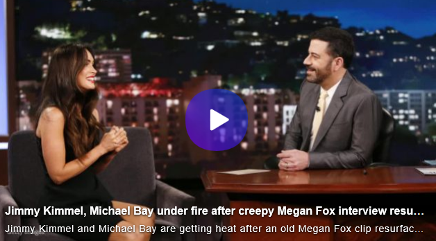  Megan Fox 팬들은 오래된 인터뷰가 입소문이 난 후 Jimmy Kimmel, Michael Bay를 부른다
