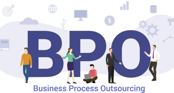 Business Process Outsourcing 텍스처 이미지