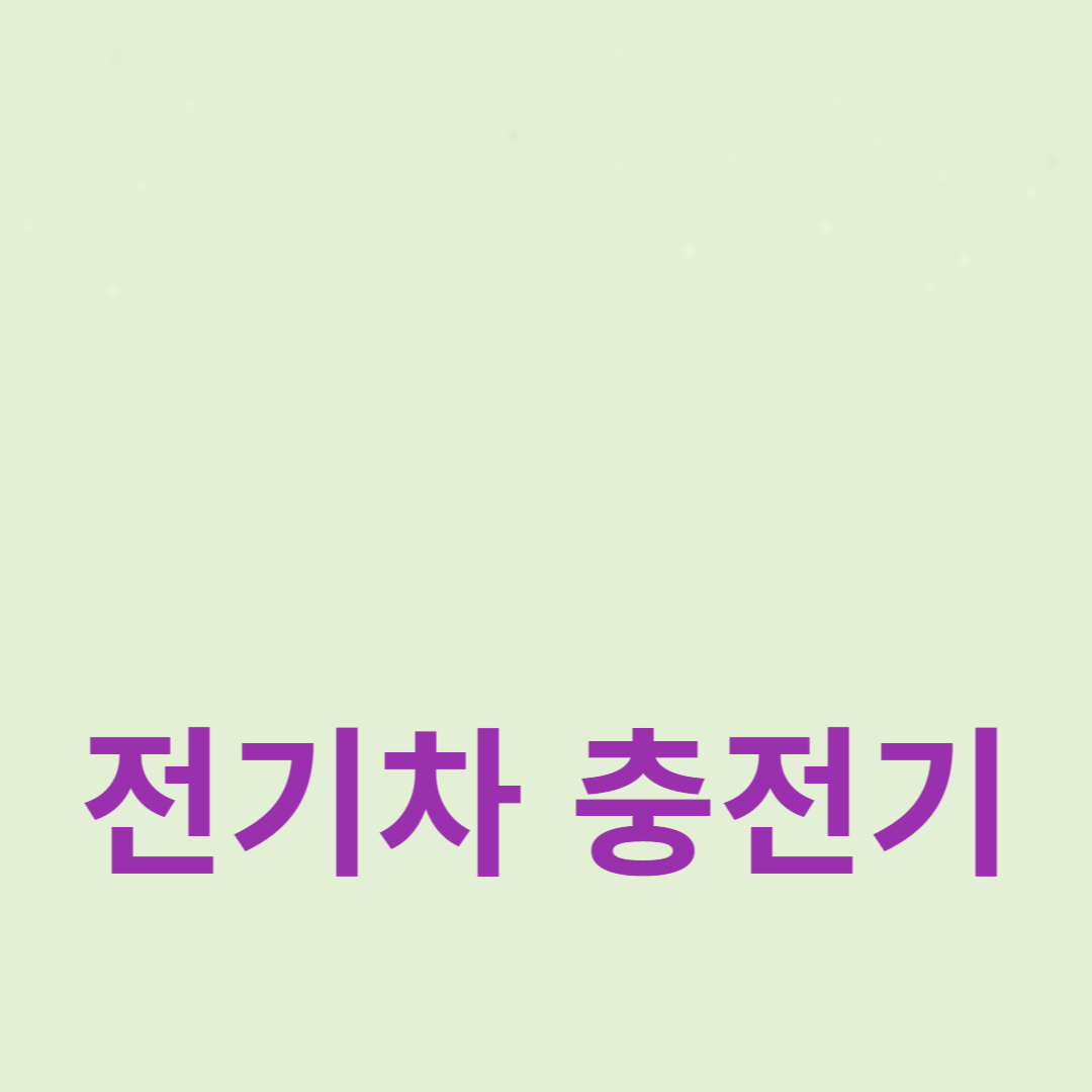 공공 전기차 충전기의 현황과 전망