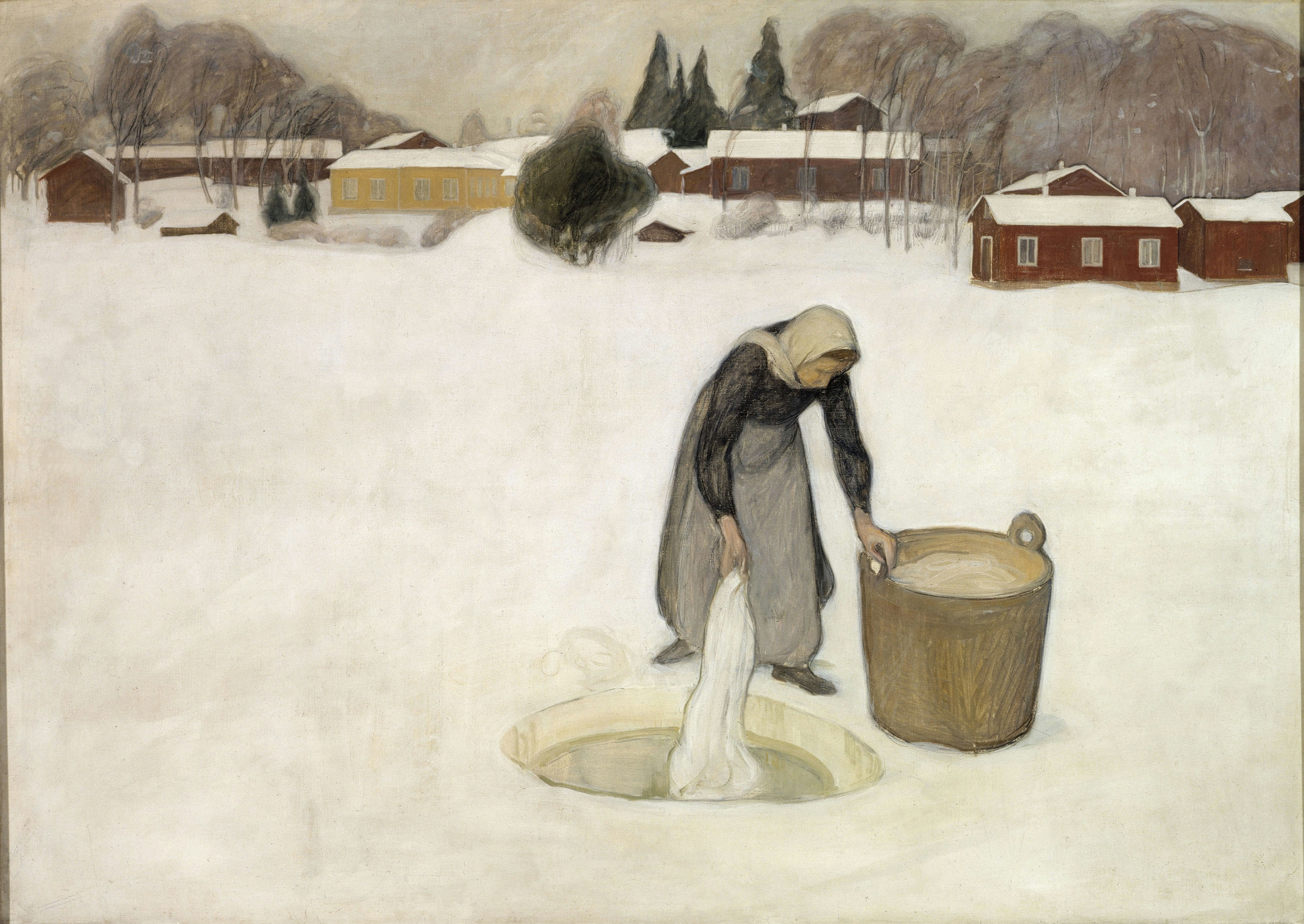 페카 할로넨(Pekka Halonen), 핀란드, 화가, 1865-1933