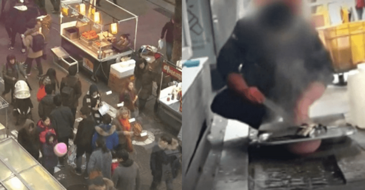  명동 '노점상' 영업 끝난 이후 모습들 ㄷㄷㄷ