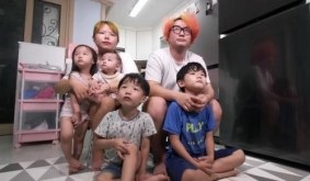 고딩엄빠2-중딩엄마-강효민가족사진