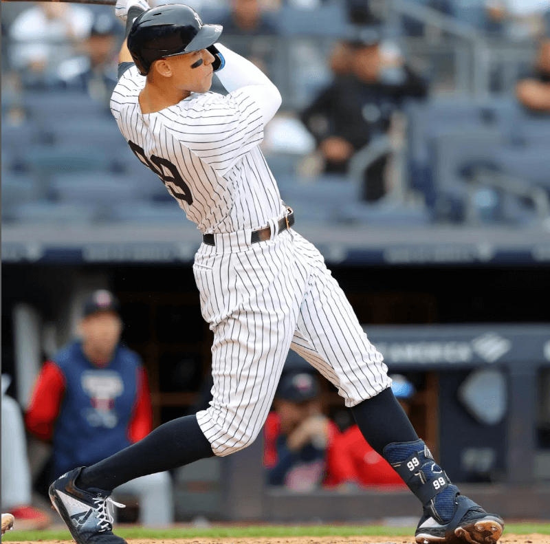 MLB에서 역대급 홈런기록을 세운 애런저지AARON JUDGE(NYY) by allriseofficial instagram