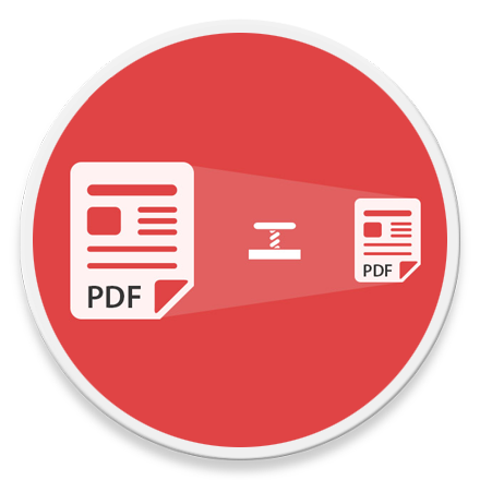 PDF 용량 줄이기 로고