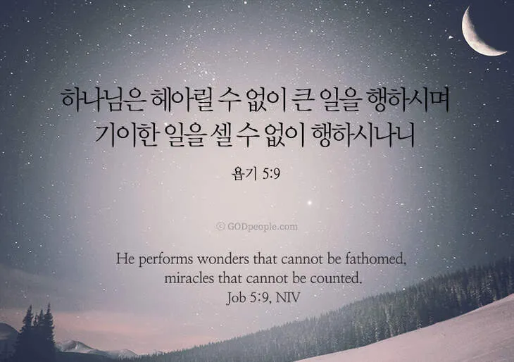 욥기 5장 해석 성경 문구_2