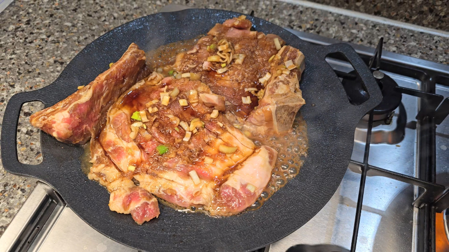 양념돼지갈비-황금레시피-캠핑용-추천